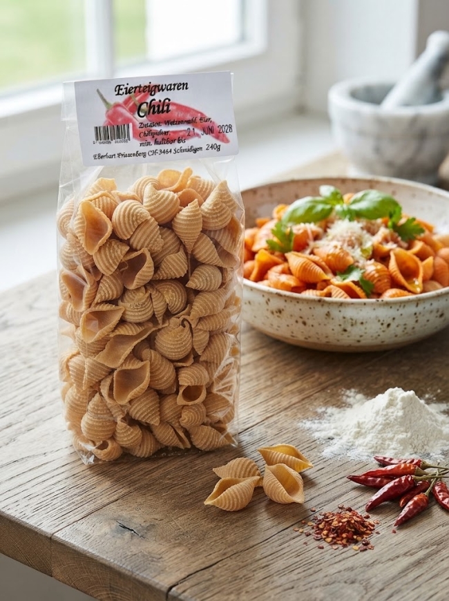 Eierteigwaren Chilli 