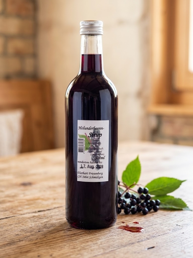 Holunderbeeren-Sirup