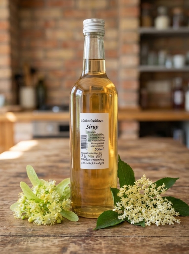 Holunderblüten-Sirup