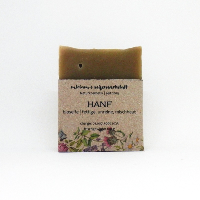 miriam’s seifenwerkstatt – HANF Körper (100 g)