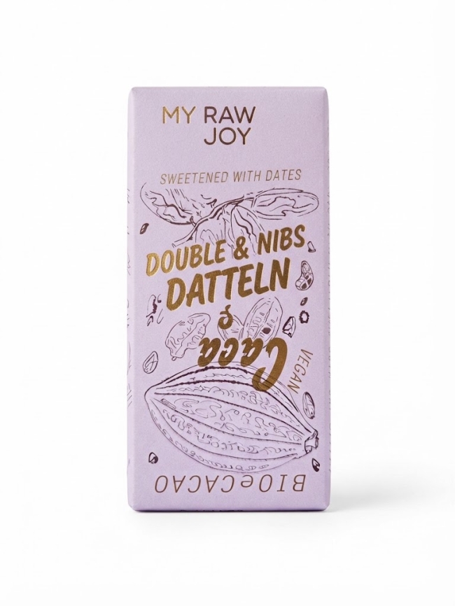 Bio e Cacao – Double Cacao & Nibs (Mit Datteln gesüsst)