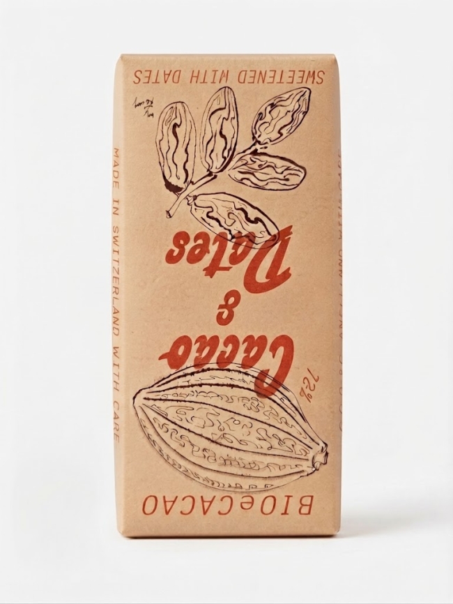 Bio e Cacao – Cacao & Dates 72 % (Mit Datteln gesüsst)